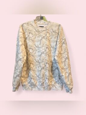 Camo State Of Mine Oversized Crewneck Sweatshirt Medium